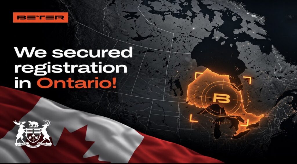 BETER Enters Canadian Market With Ontario Supplier Registration